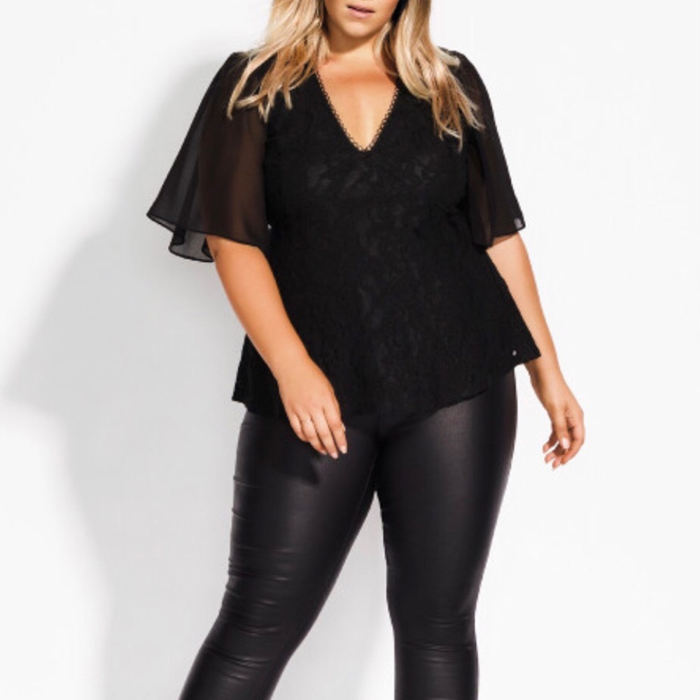 City Chic High Born Top